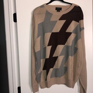 Miko Men’s 3D wool sweater 3X Grandpa Sweater vintage academia classic